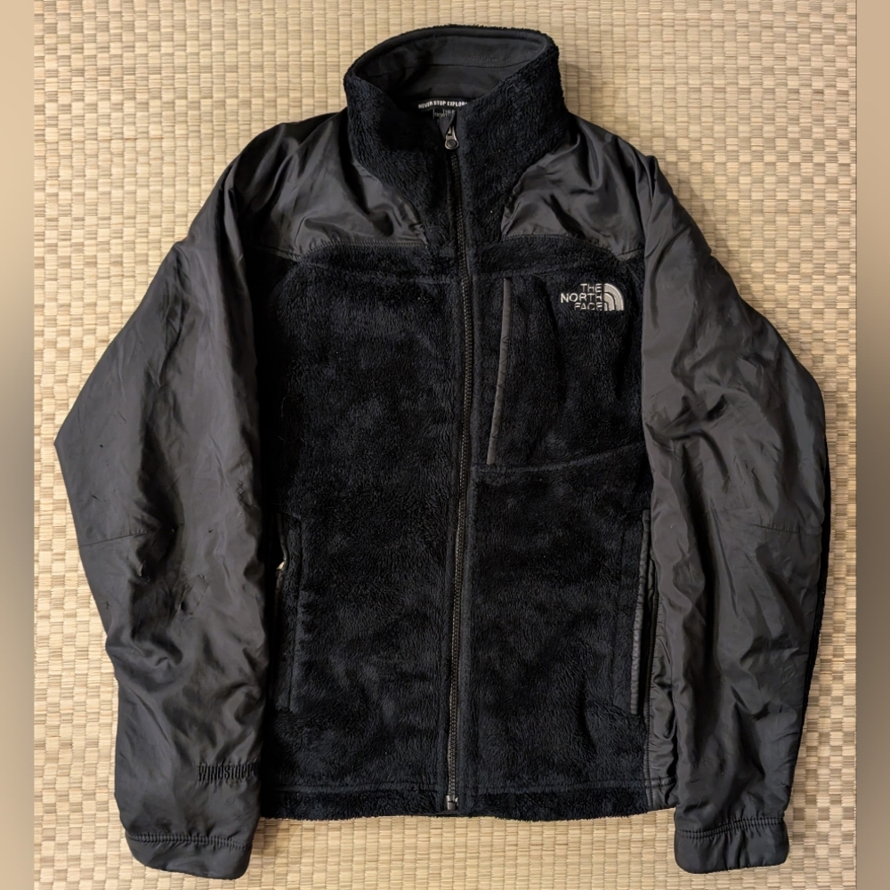 The North Face Summit Series Full Zip Fleece Jacket Black Women's Size Small